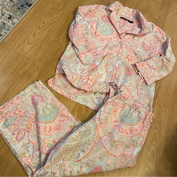 Lauren Ralph Lauren Other - Lauren Ralph Lauren Pink Pajama Set Small